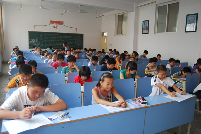 洛阳东方外语学校第三批测试现场
