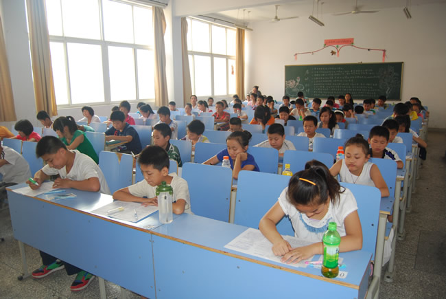 洛阳东方外语学校第三批测试现场