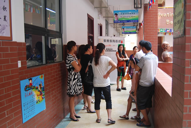洛阳东方外语学校第三批测试现场