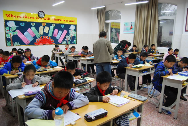洛阳东方外国语学校小学期中考试