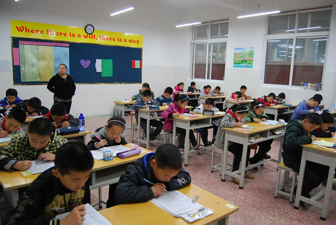 洛阳东方外国语学校小学期中考试
