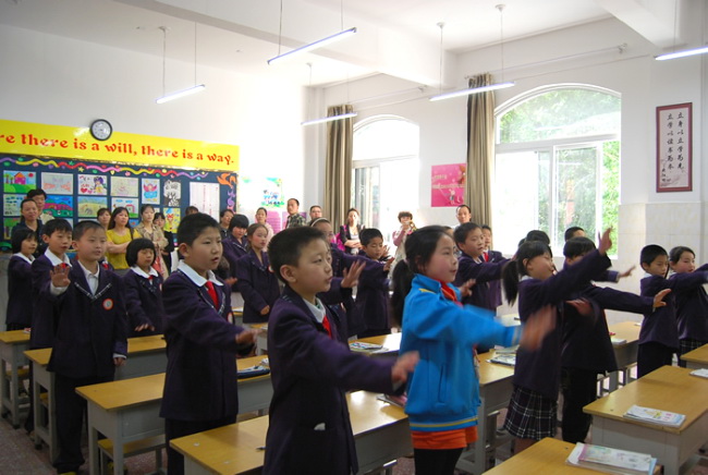 洛阳东方外国语学校-开放日课堂