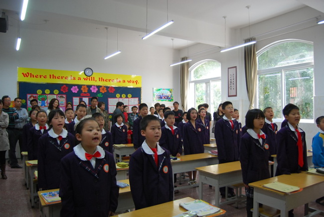 洛阳东方外国语学校-开放日课堂