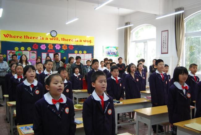 洛阳东方外国语学校-开放日课堂