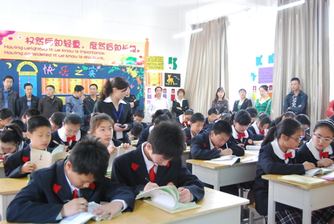 洛阳东方外国语学校-开放日课堂