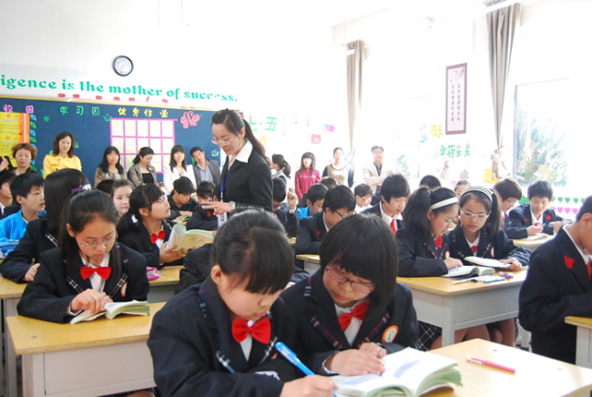 洛阳东方外国语学校-开放日课堂