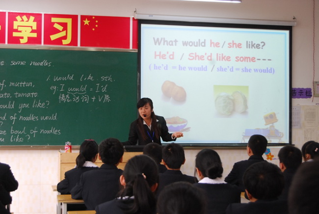 洛阳东方外国语学校-开放日课堂