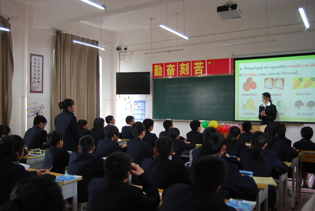 洛阳东方外国语学校-开放日课堂