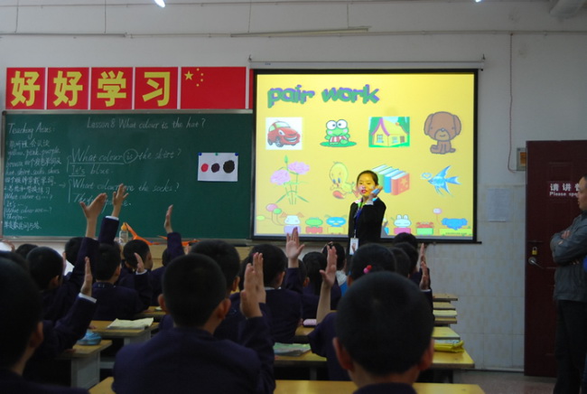 洛阳东方外国语学校-开放日课堂