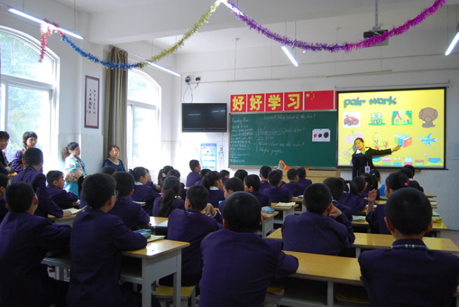 洛阳东方外国语学校-开放日课堂