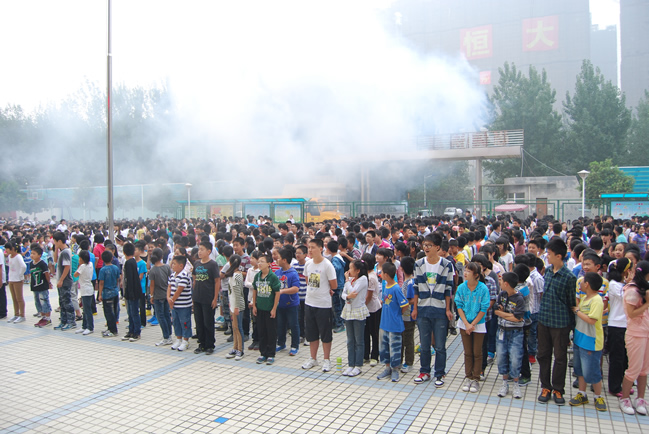 洛阳东方外国语学校,2012-13第二学期开学典礼