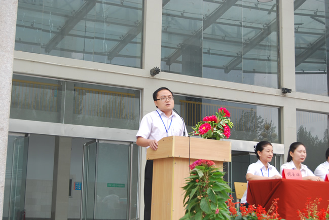 洛阳东方外国语学校,2012-13第二学期开学典礼