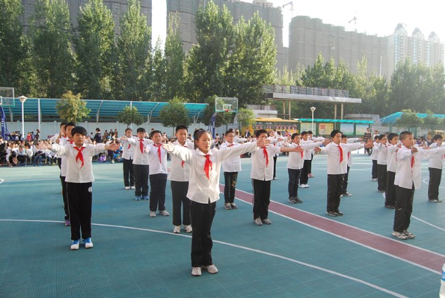 武术操比赛