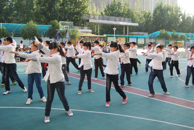 武术操比赛