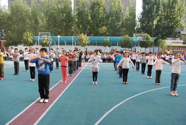 武术操比赛