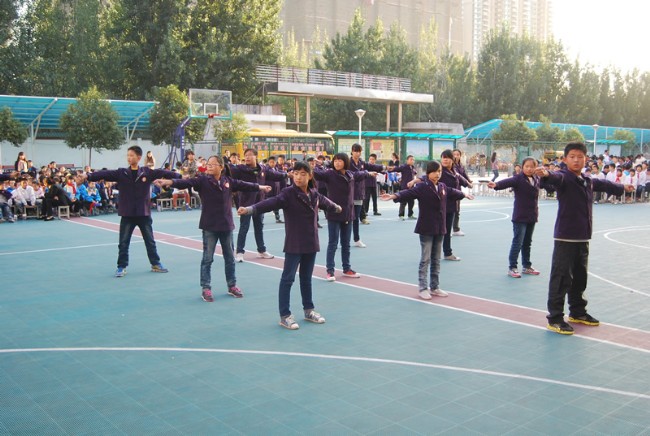 武术操比赛