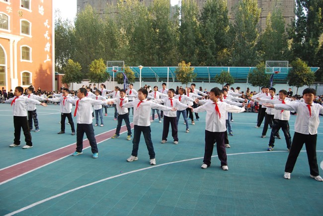 武术操比赛