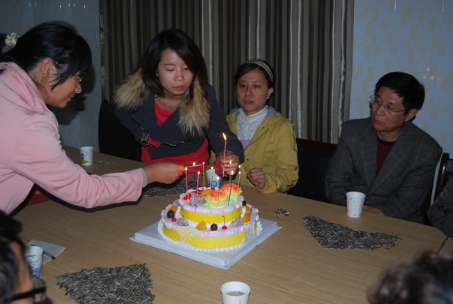 教师生日会