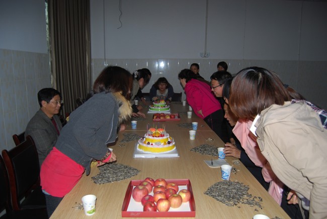教师生日会