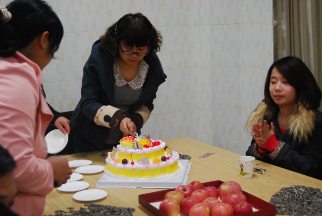 教师生日会